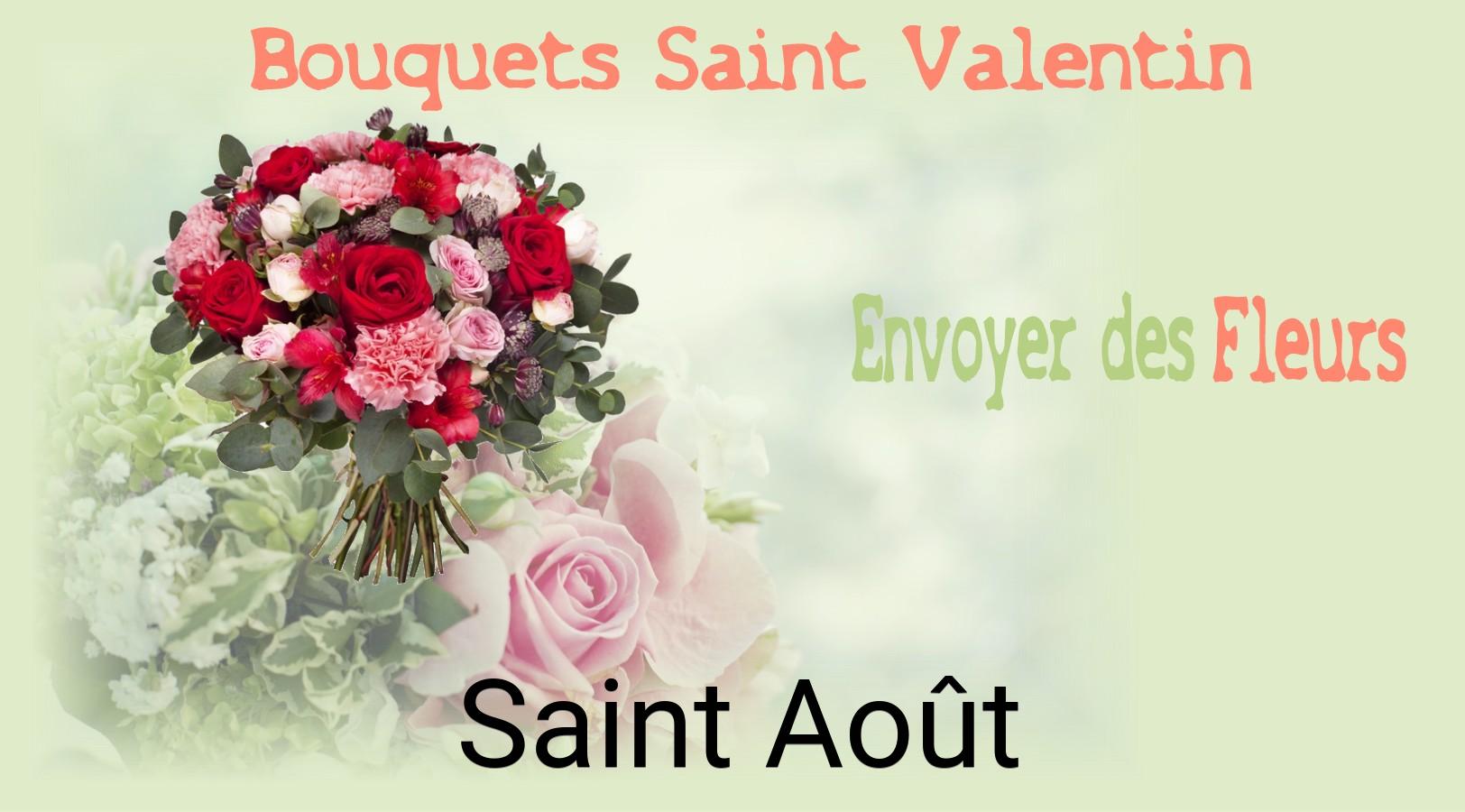 Roses de Saint-Valentin livrées à Saint-Août